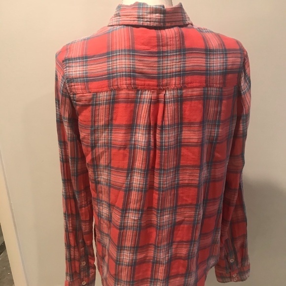 {Forever 21} stripped flannel - Picture 2 of 3